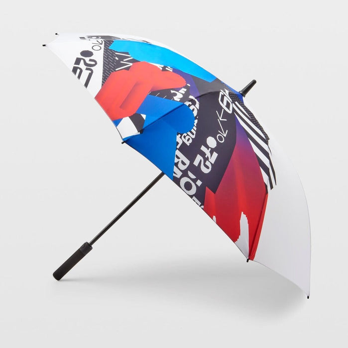 BMW M Motorsport Stick Umbrella White Walking Handle Rain