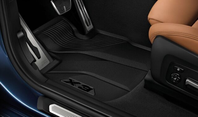 BMW X3 Series All Weather Floor Mats - Front and Rear